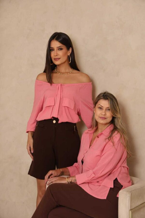 Blusa estilo ciganinha - Imagem 6